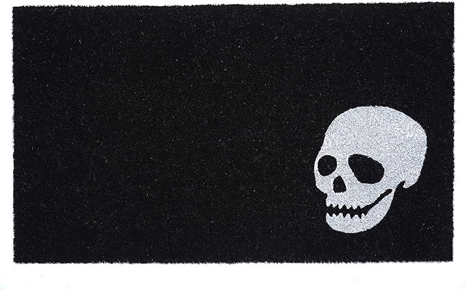 Calloway Mills AZ153602436 Scary Skull Doormat, 24" x 36", Black/White | Amazon (US)