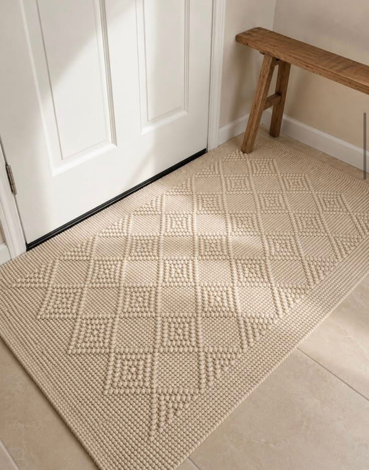 ✨ this textured neutral rug gives such an elevated designer look for WAY less 🤍 love the subtle diamond pattern and soft neutral tones for an airy modern organic feel from CG Hunter.

I grabbed the 3x5 size for my entryway and it’s currently on sale 🙌 code MILLENNIALS gets an extra 15% OFF sitewide and stacks on sale too.

#LTKSaleAlert #LTKHome #LTKdayinmylife