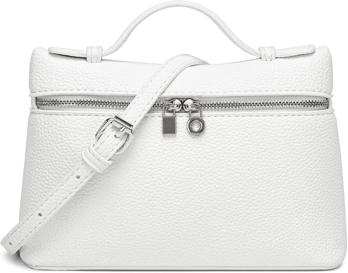 Afashor Fashion Top-Handle Bags for Women Soft Leather Shoulder Handbag | Amazon (US)