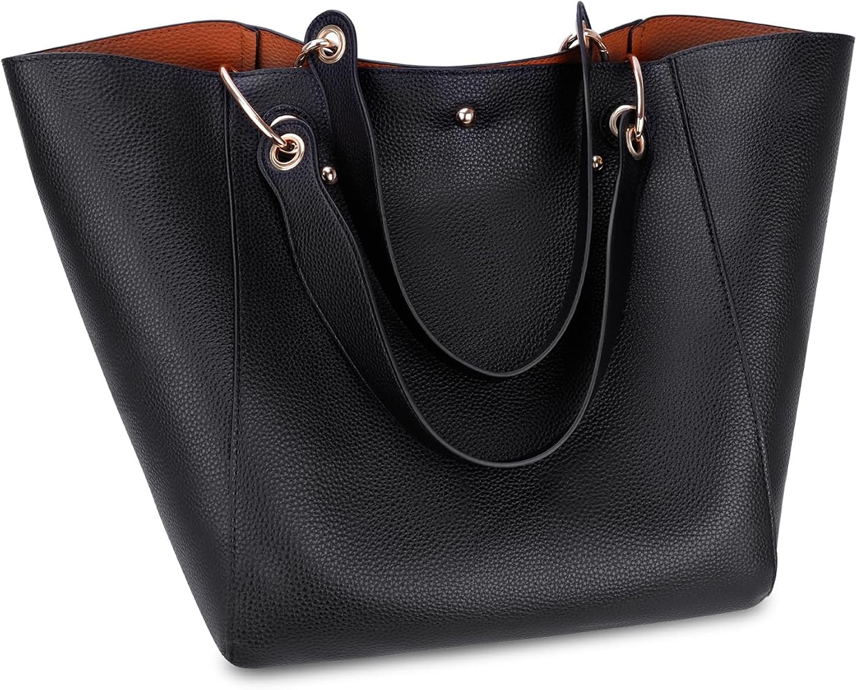 Tote Bag for Women Purses Extra Large Leather Work And Handbags Fashion Shoulder Zipper Tote Bag ... | Amazon (US)