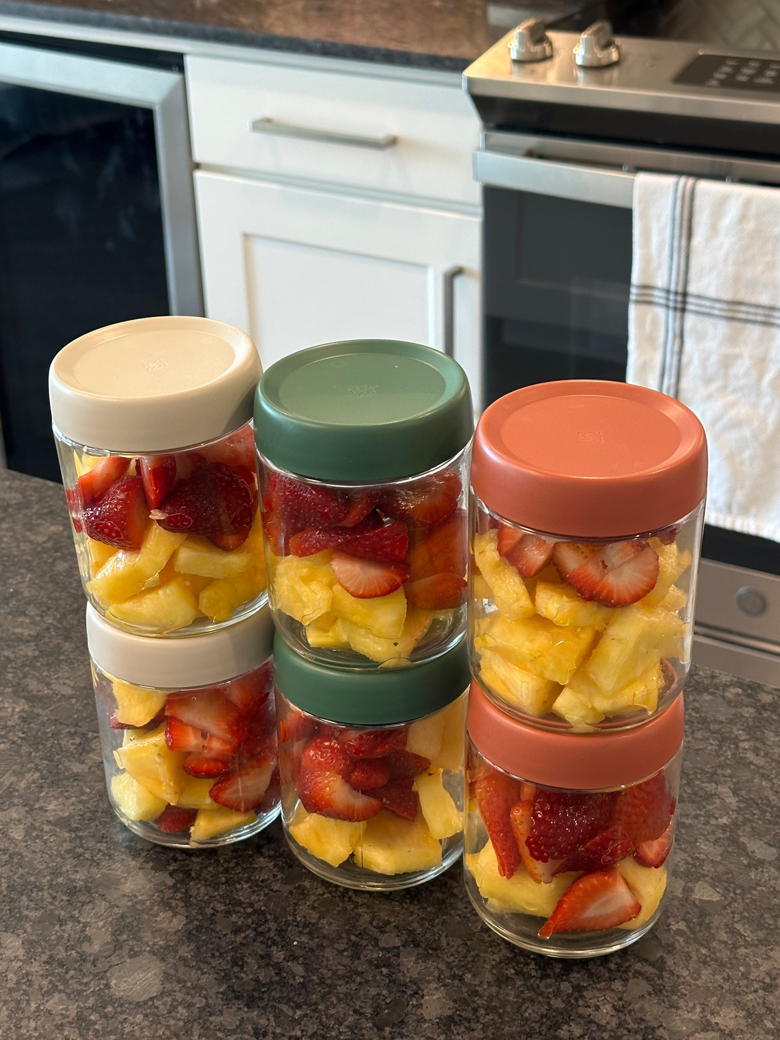 Glass jars for oats or fruit cups

#LTKfindsunder50 #LTKhome