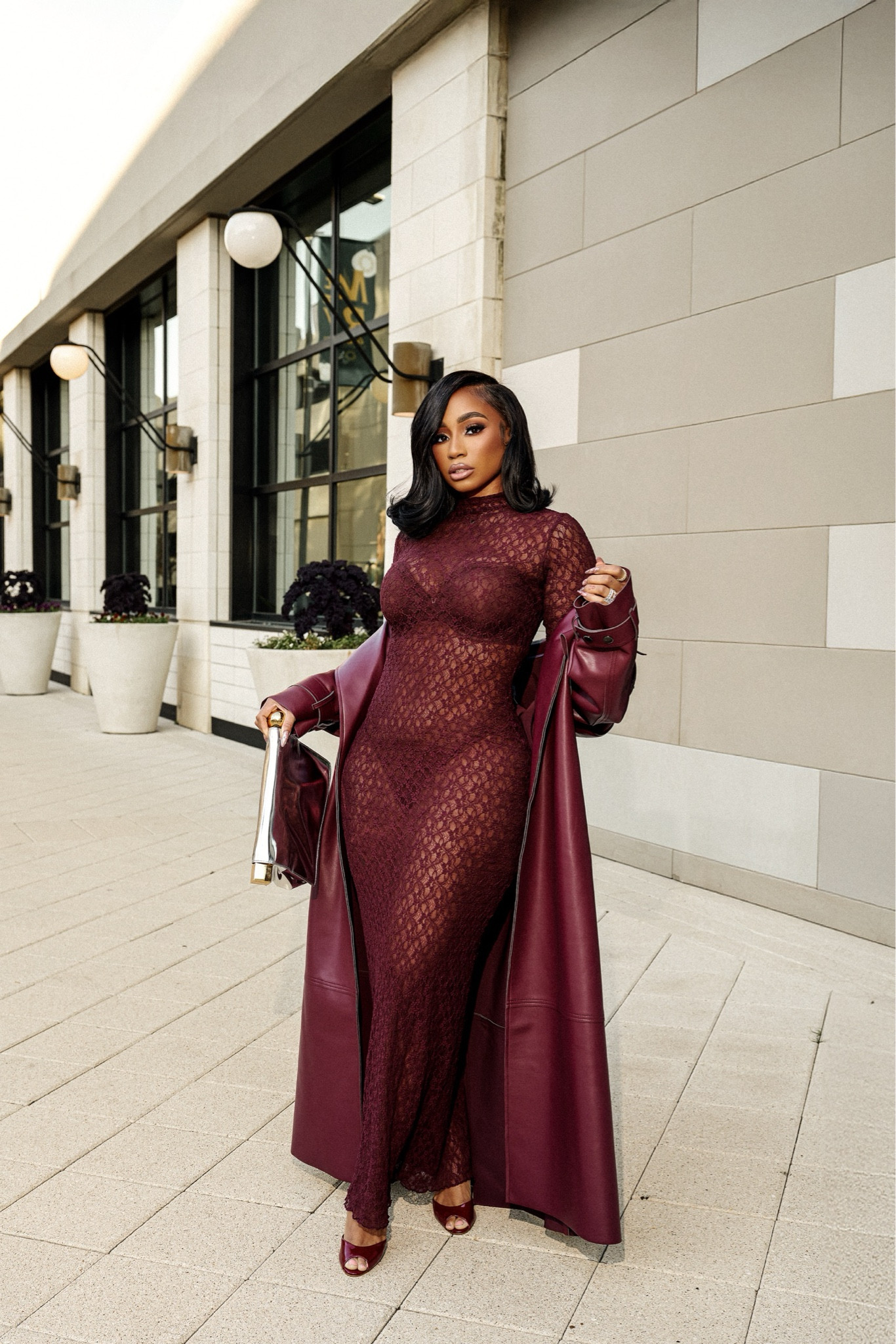 Moody monochromatic look inspo! Exact color dress & jacket i’m wearing is on naked wardrobe but linked additional colors!

#LTKMidsize #LTKItBag #LTKStyleTip