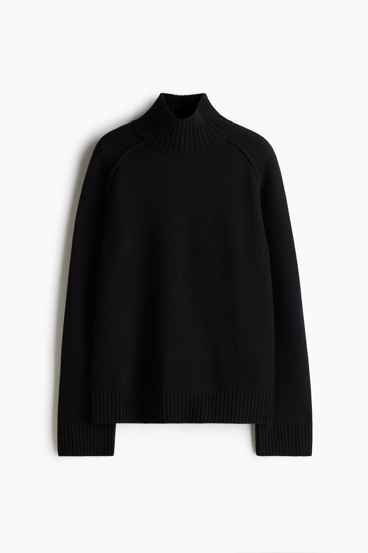 Kaschmirpullover mit Turtleneck - Schwarz - Ladies | H&M AT | H&M (DE, AT, CH, NL, FI)