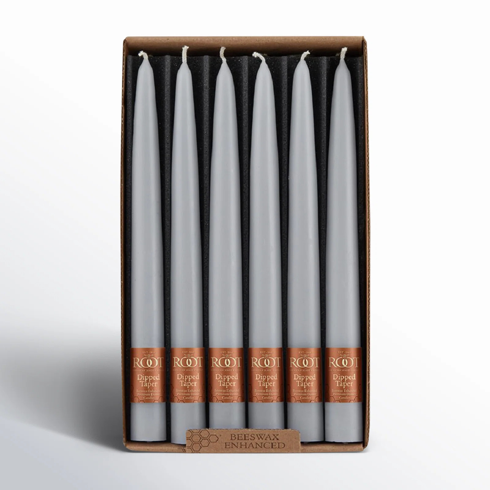 12 Piece Unscented Taper Candle Set (Set of 12) | Wayfair North America