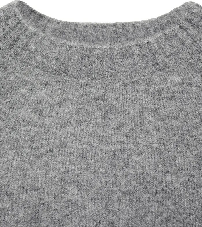 MANGO Crewneck Raglan Sleeve Sweater | Nordstrom | Nordstrom