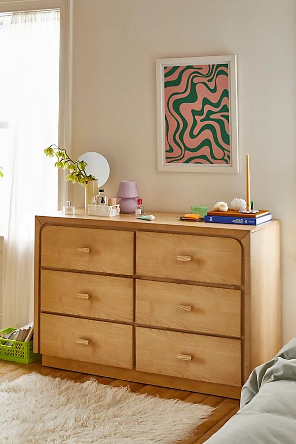 Sanna 6-Drawer Dresser | Urban Outfitters (US and RoW)