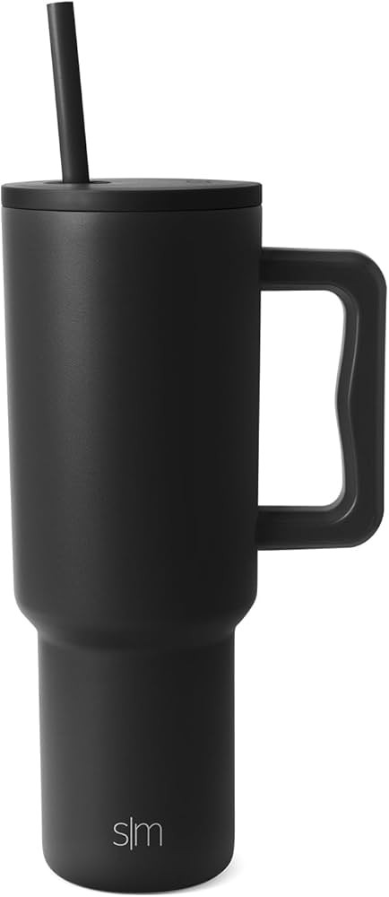 Simple Modern 40 oz Trek Tumbler with Handle and Straw Lid | Cup Holder Friendly Insulated Stainl... | Amazon (US)
