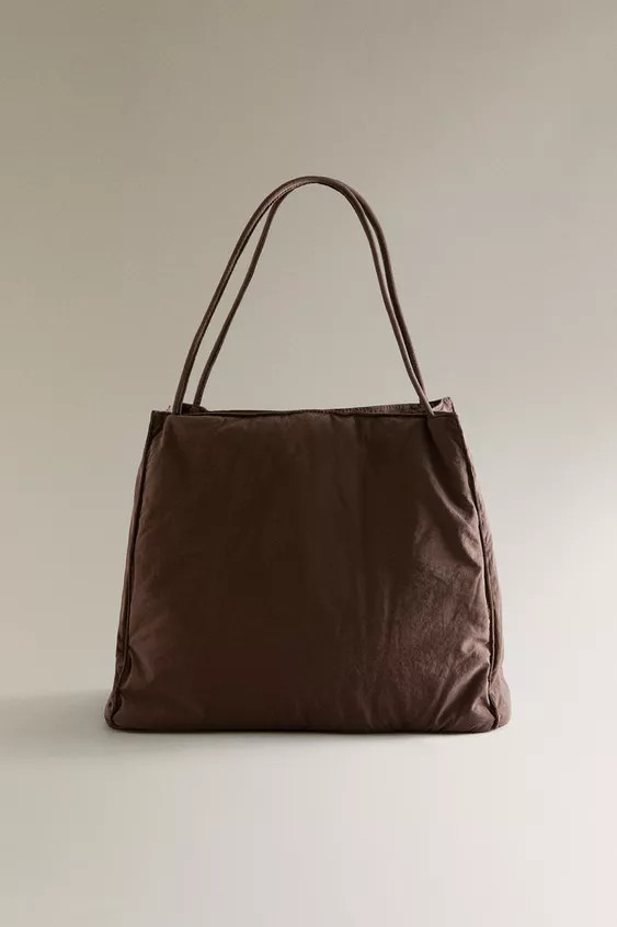 TECHNICAL FABRIC TOTE BAG | Zara US