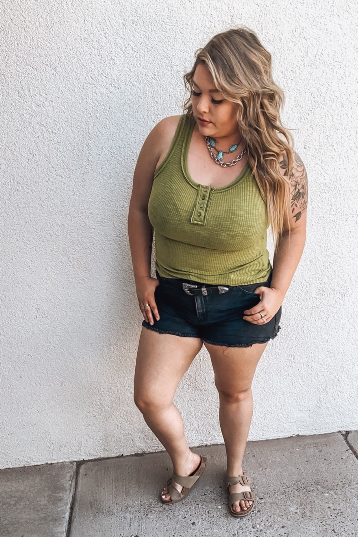 It’s too hot for clothes these days

#LTKcurves