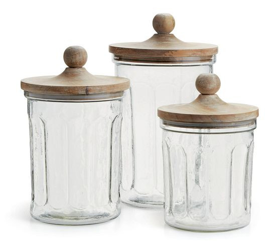 Bernal Canisters, Set of 3 | Pottery Barn (US)