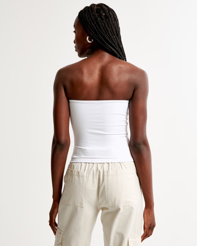 Sleek Seamless Fabric Tube Top | Abercrombie & Fitch (US)