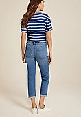 m jeans by maurices™ Classic High Rise Rolled Hem Cropped Jean | Maurices