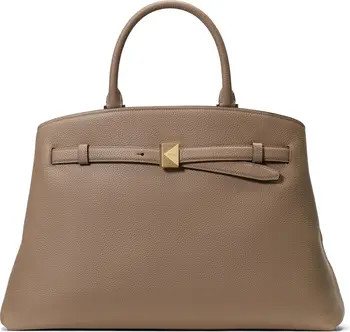 Kate Spade New York large deco pebble leather satchel | Nordstrom | Nordstrom
