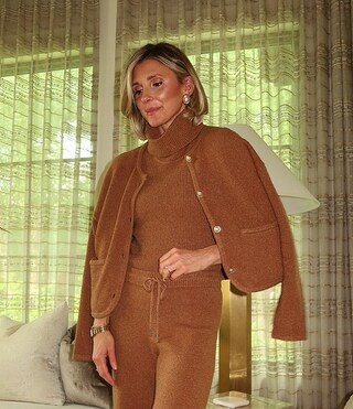 x Cella Jane Blog Crew Neck Long Sleeve Cardigan | Dillard's