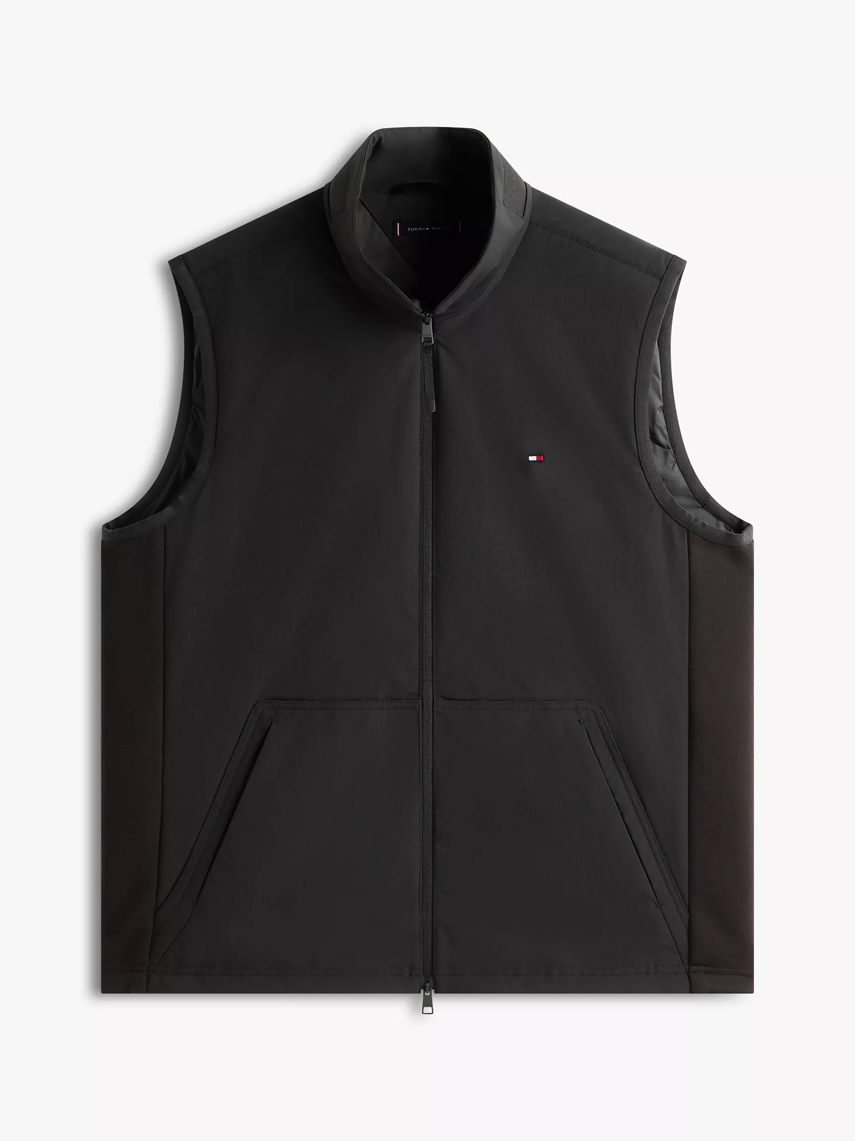TH Performance Mixed-Media Vest | Tommy Hilfiger | Tommy Hilfiger (US)
