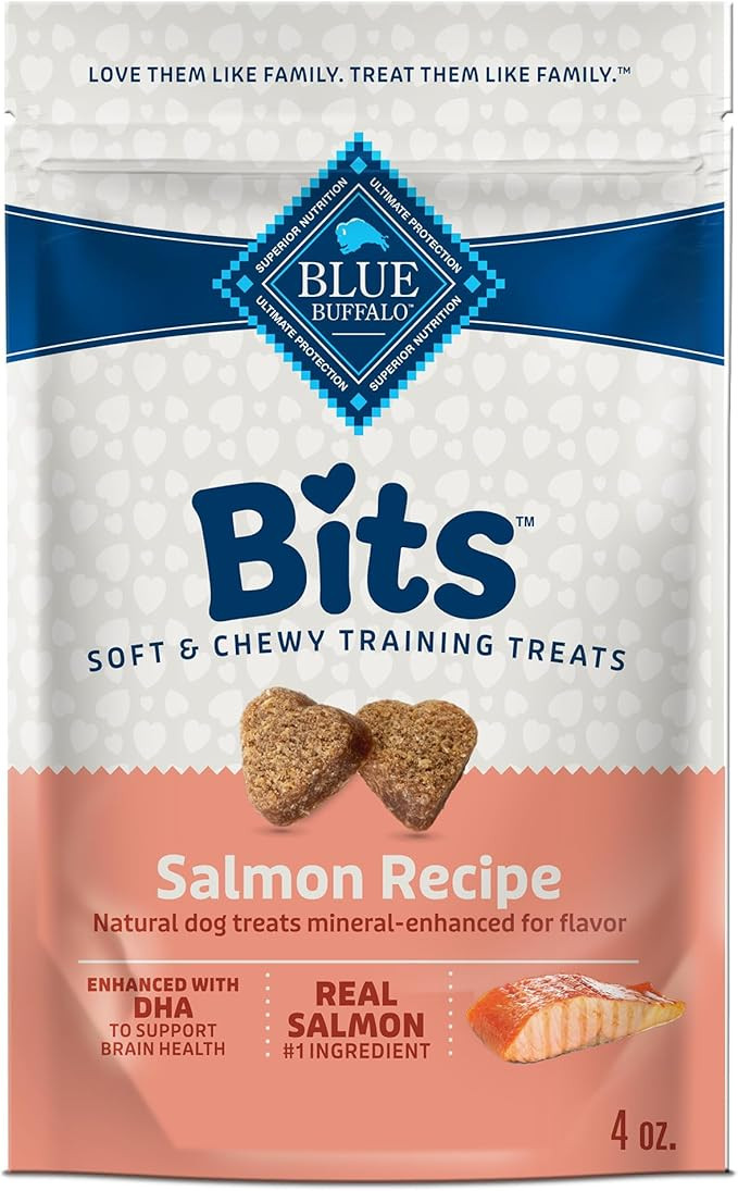 Blue Buffalo Bits Soft Dog Treats for Training, Made with Natural Ingredients & Enhanced with DHA... | Amazon (US)