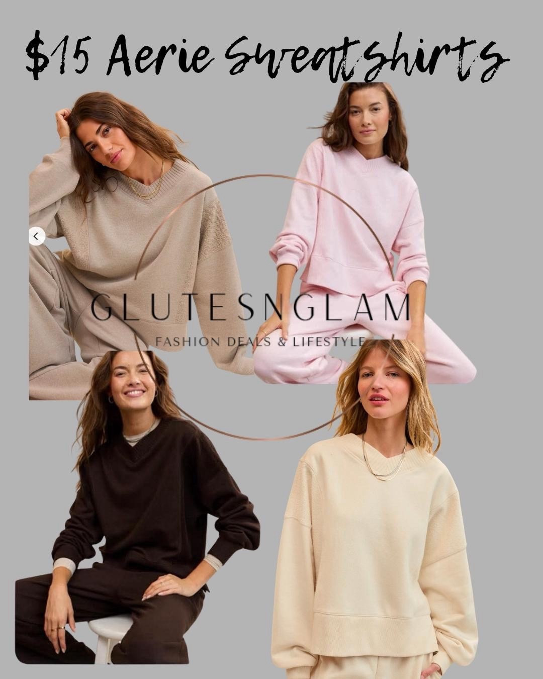 Amazing price on these Aerie sweatshirts!! On sale under $20! These are great for the cool Spring days and summer nights! 

#LTKSaleAlert #LTKootd #LTKSeasonal