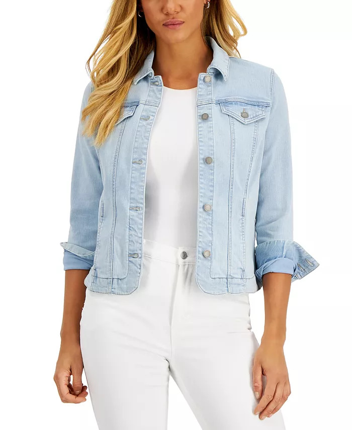 Women's Denim Jacket, Created for Macy's | Macys (US)