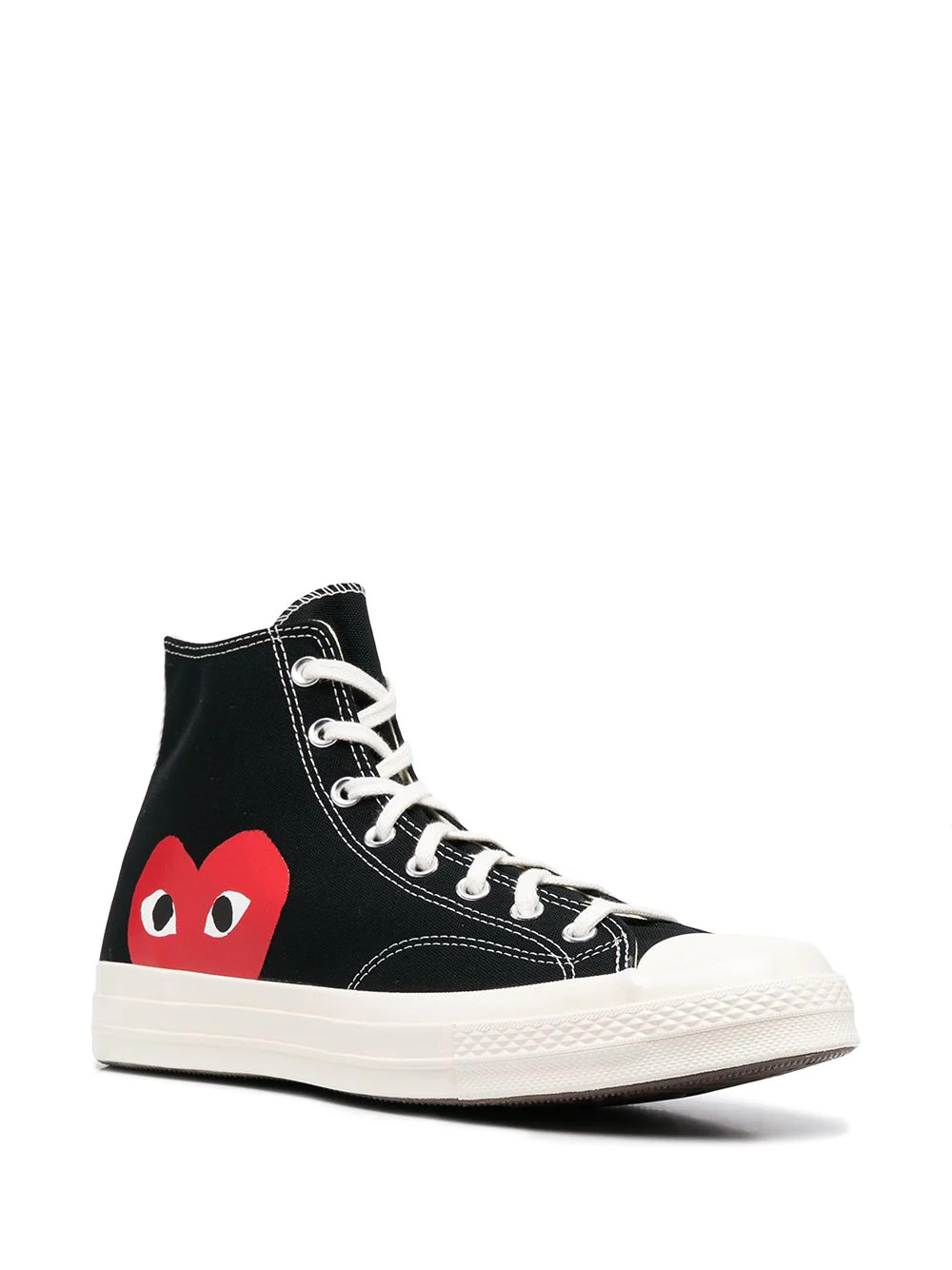 Comme Des Garçons Play x Converse x Converse high-top Sneakers - Farfetch | Farfetch Global