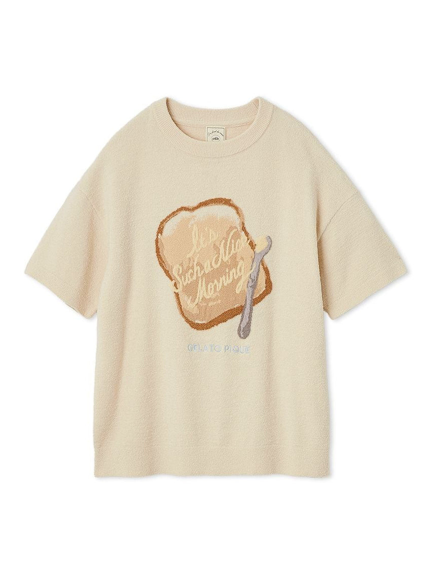 Morning Jacquard Pullover Tops | Gelato Pique