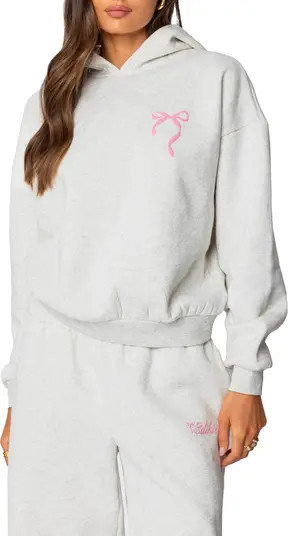 Sasha Bow Detail Hoodie | Nordstrom
