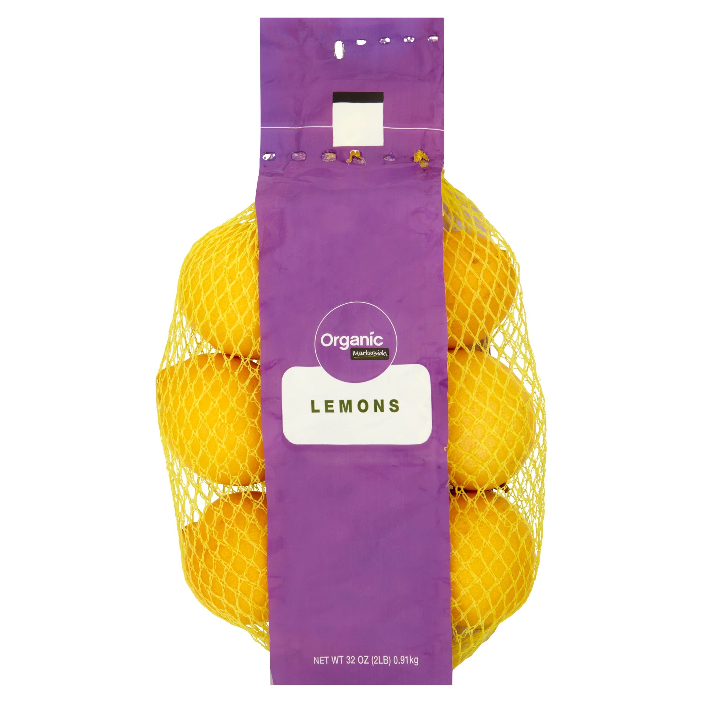 Fresh Organic Lemons, 2 lb Bag - Walmart.com | Walmart (US)