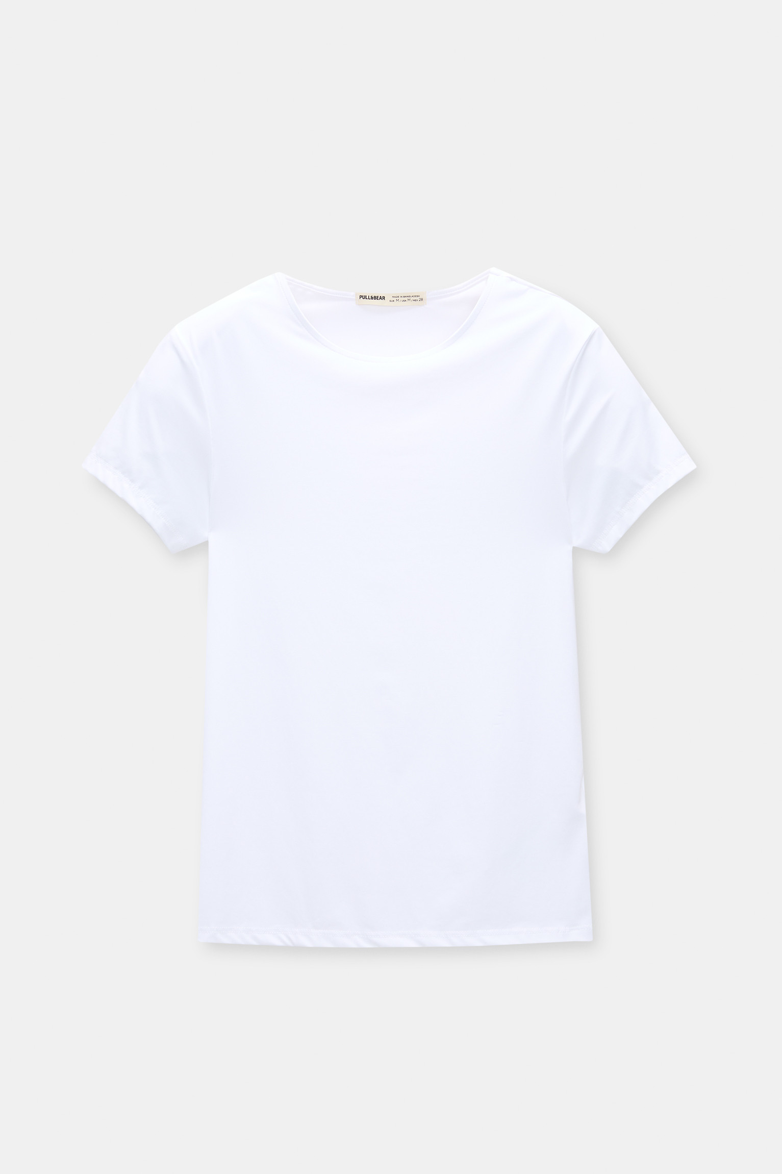 Slim fit short sleeve T-shirt | PULL and BEAR UK