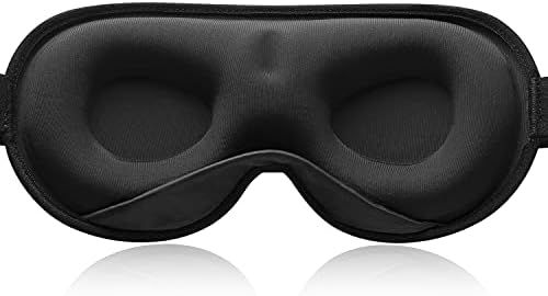 YFONG Sleep Mask, Women Men 2022 3D Micro Weighted Eye Mask Blocking Lights Sleeping Mask, Pressu... | Amazon (US)