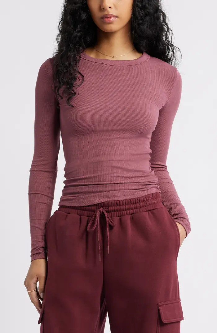 BP. Ribbed Long Sleeve T-Shirt | Nordstrom | Nordstrom