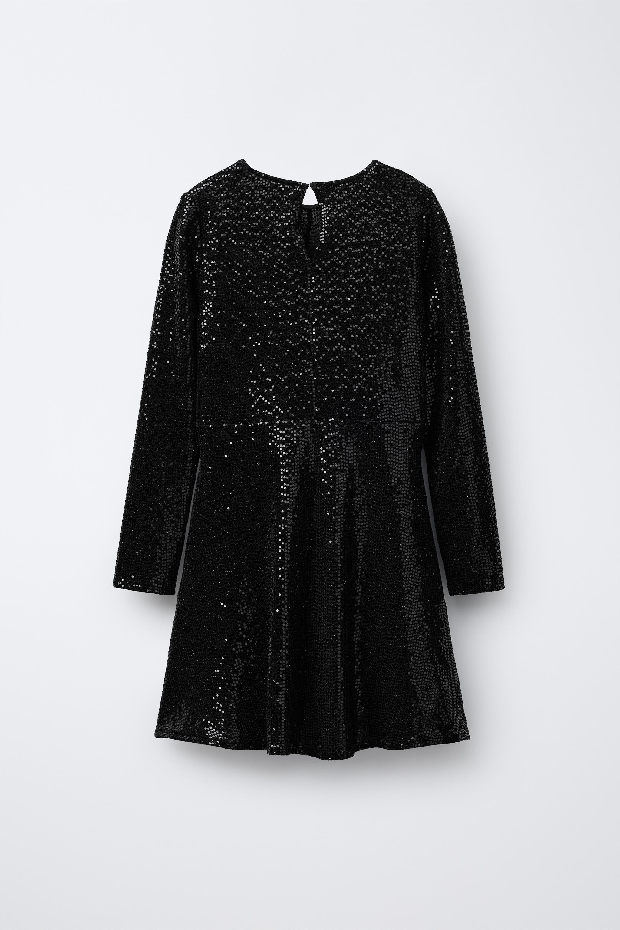 SPARKLY KNOTTED DRESS | Zara US