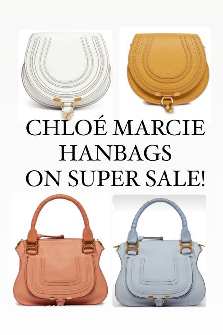 Chloé Marcie handbag in two sizes on super sale!

#LTKSaleAlert #LTKStyleTip #LTKItBag