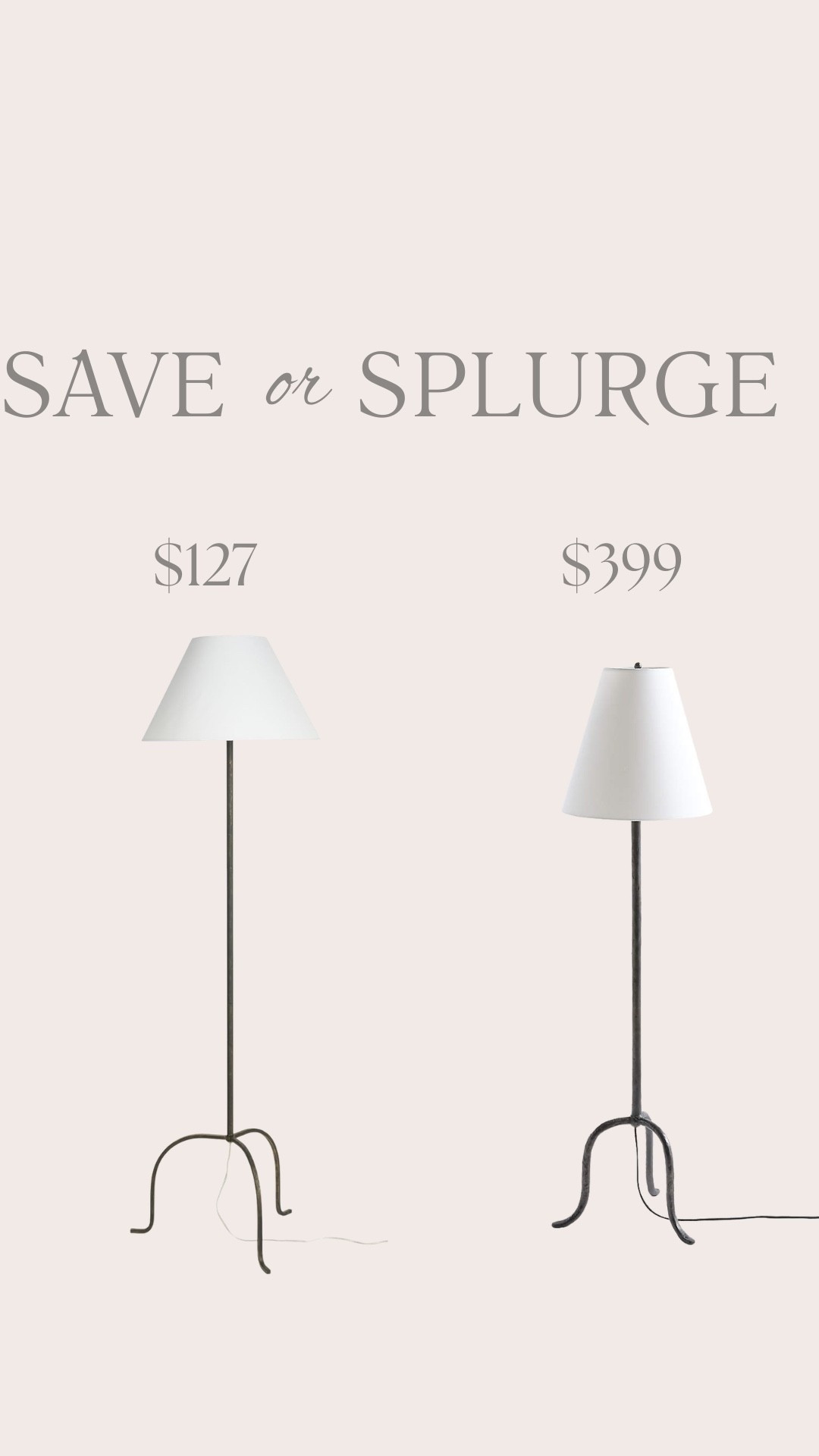 Save vs splurge 

#LTKHome