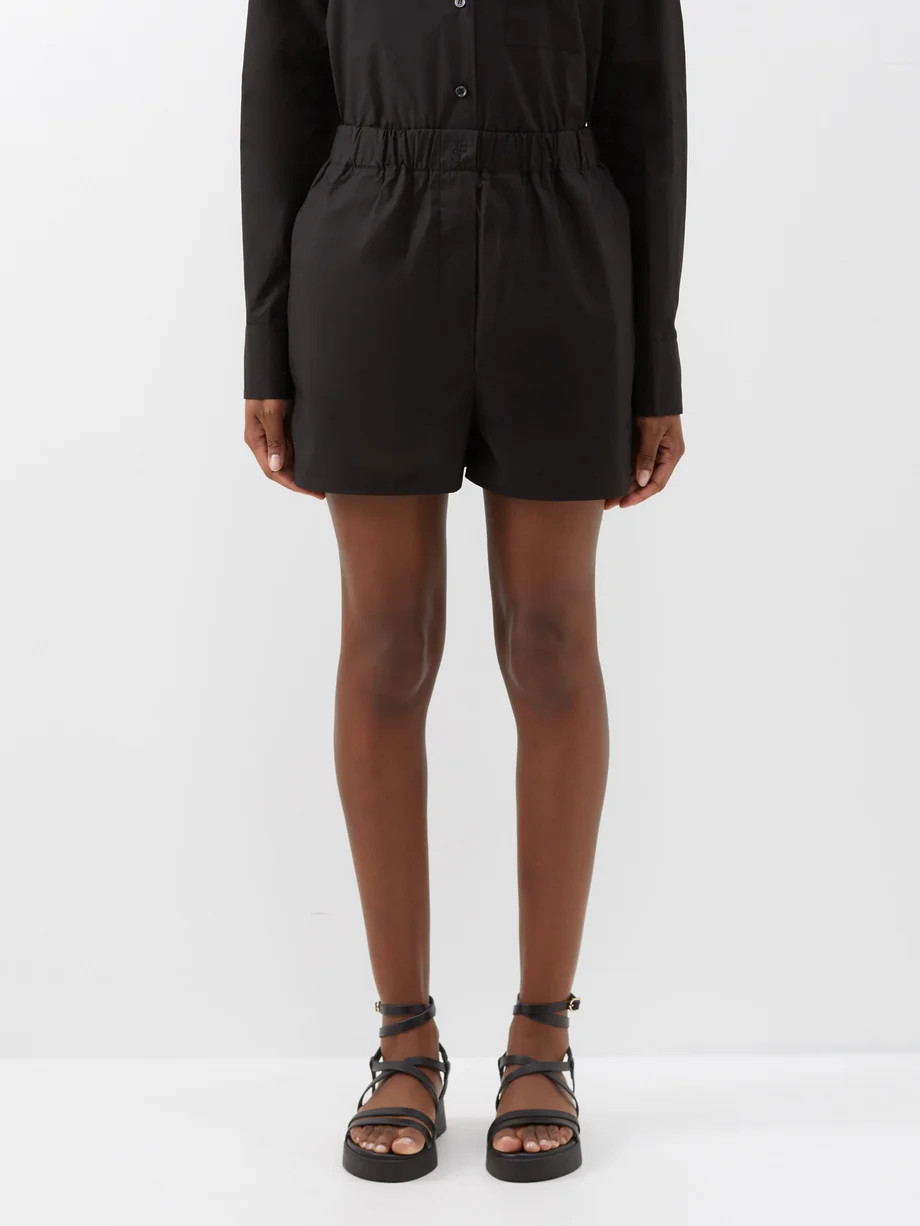 Lui organic cotton-poplin boxer shorts | Matches (US)