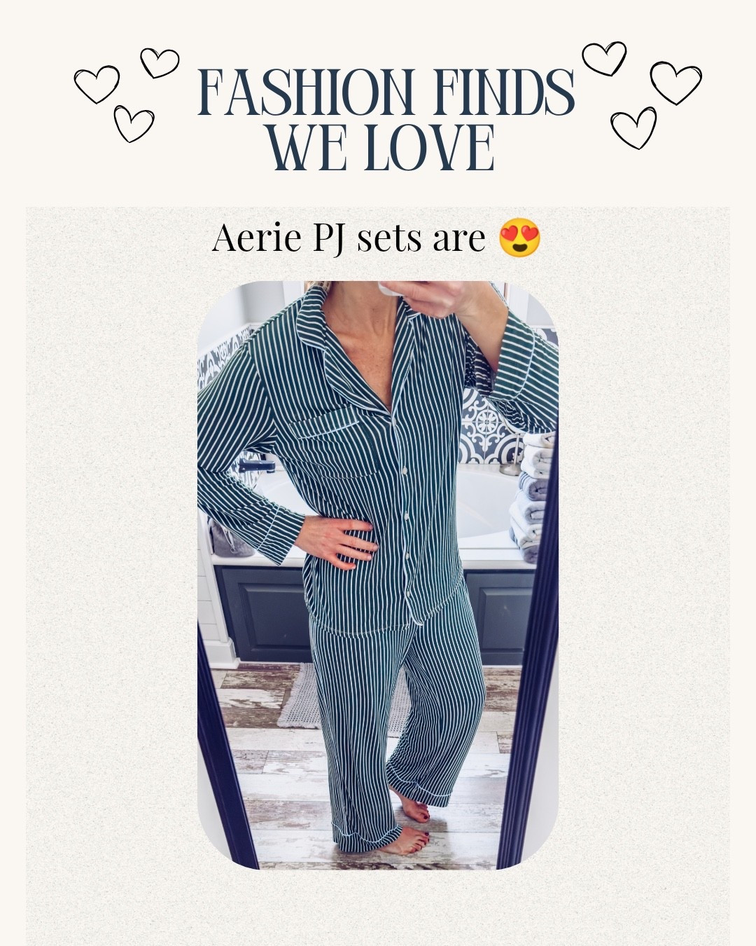 I think I’m in LOVE. These Aerie PJ sets just keep getting better!! 

#LTKdayinmylife #LTKootd #LTKFindsUnder50