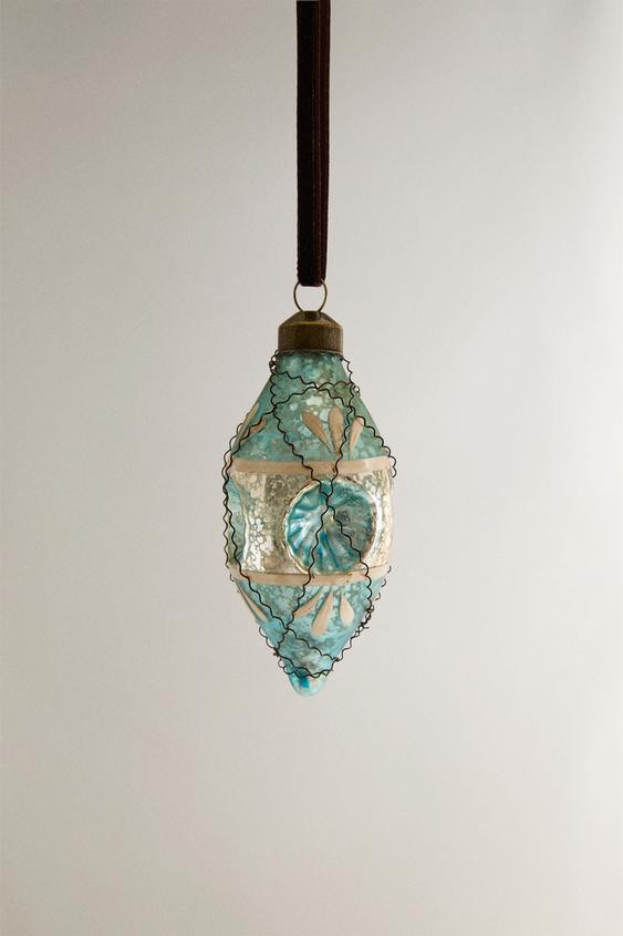 RETRO CHRISTMAS TREE BALL ORNAMENT | Zara US