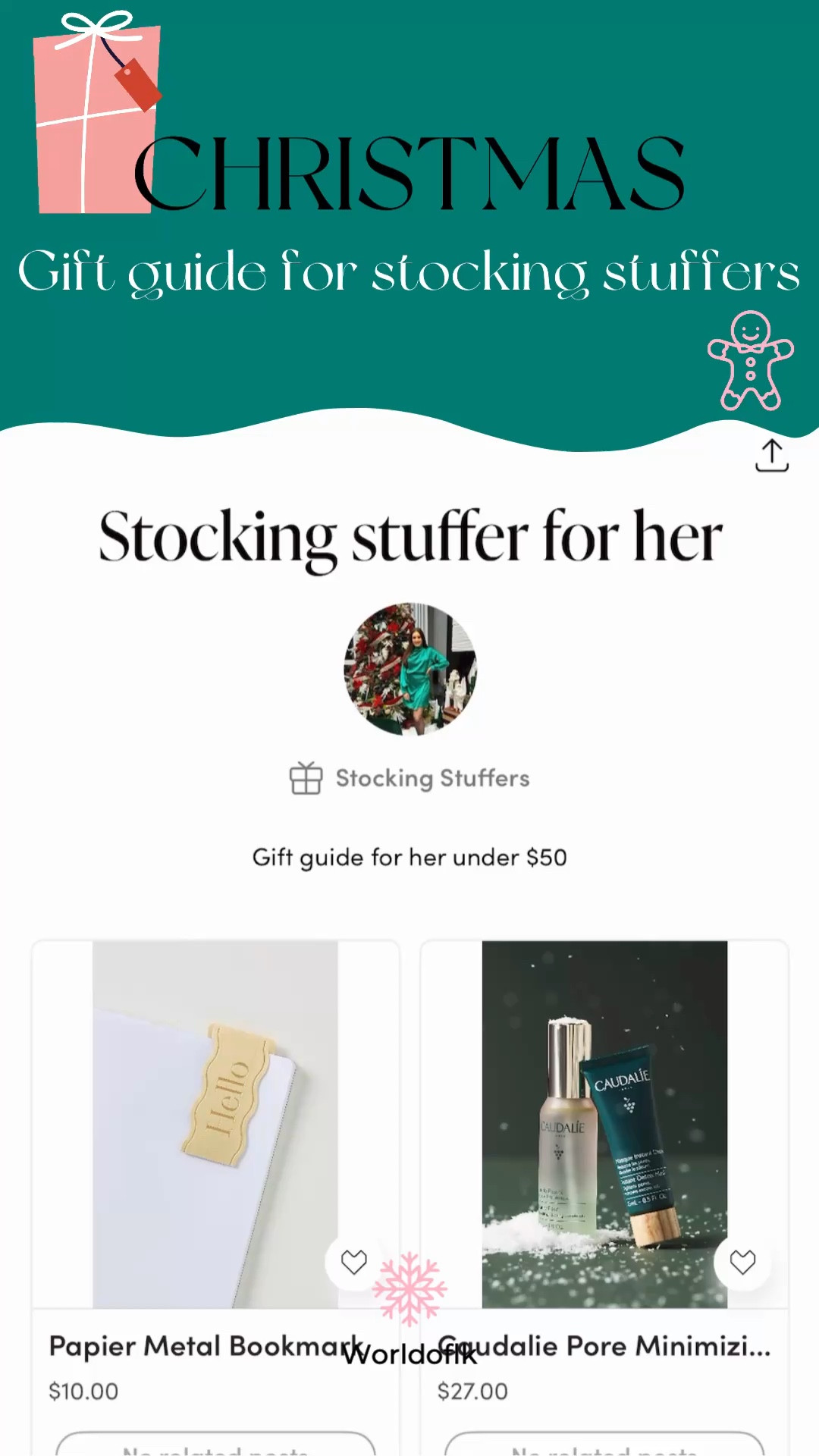 Gift guide stocking stuffer for her ✨ 

Happy shopping 🛍️ 

#LTKsale #LTKgiftguide #LTKwinter