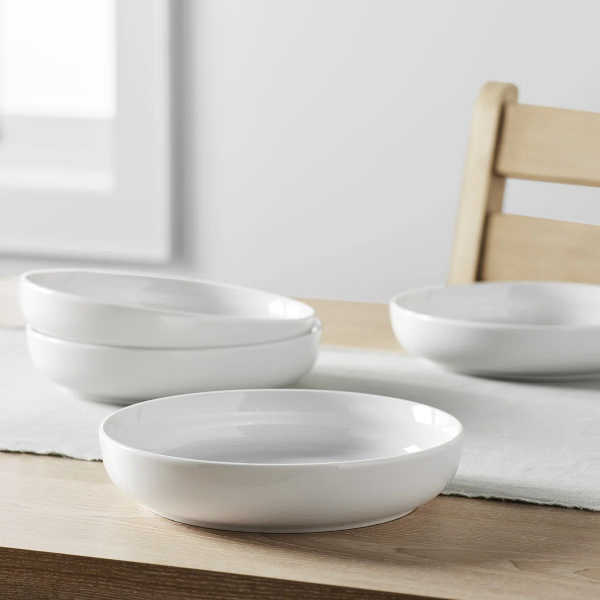 Miera Porcelain Pasta Bowl (Set of 4) | Wayfair North America