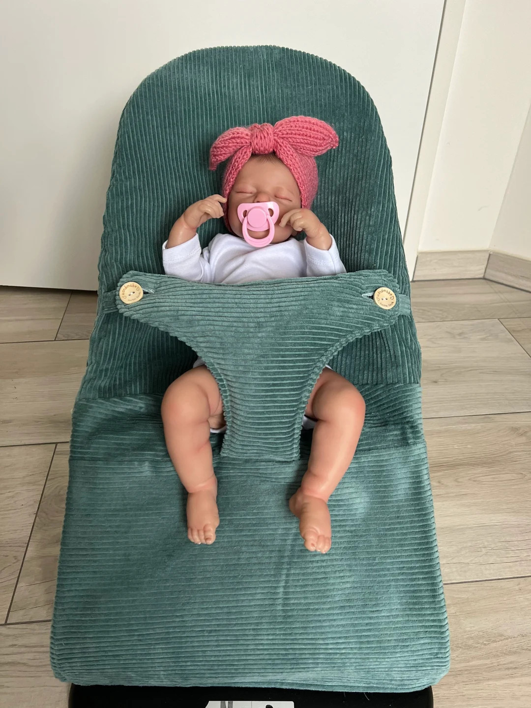 Cover Fits on Bouncer Bouncer Cover Upholstery Mint Corduroy - Etsy | Etsy (US)