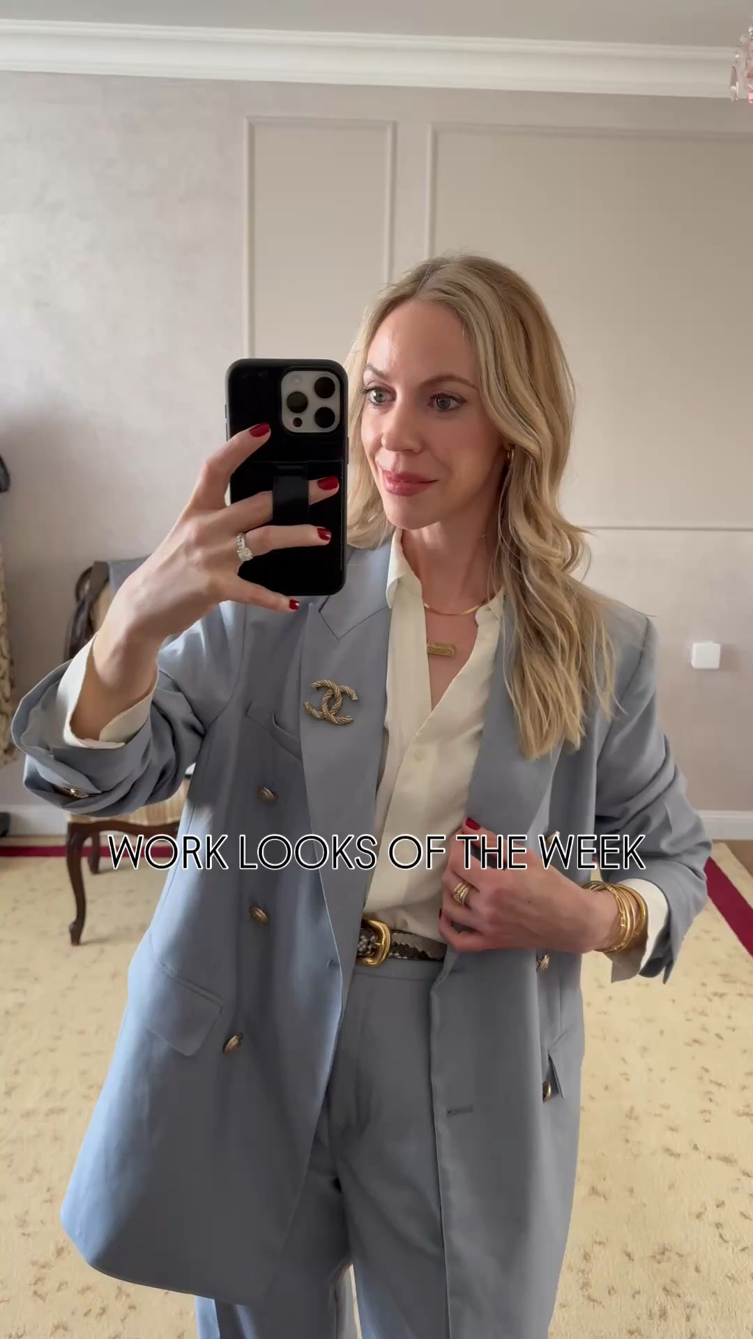 Work wear outfits, office looks, spring fashion, style over 40, matching pants sets, floral print skirt, wide leg trousers 

#LTKFindsUnder100 #LTKWatchNow #LTKWorkwear