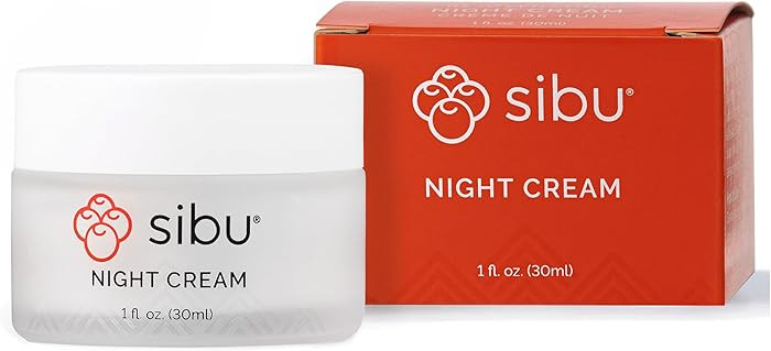sibu Sea Buckthorn Rejuvenating Night Cream (1 oz) - Hydrates, Smooths Wrinkles, and Repairs Agin... | Amazon (US)