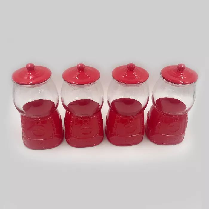 4pc Glass Canisters - Bullseye's Playground™ | Target