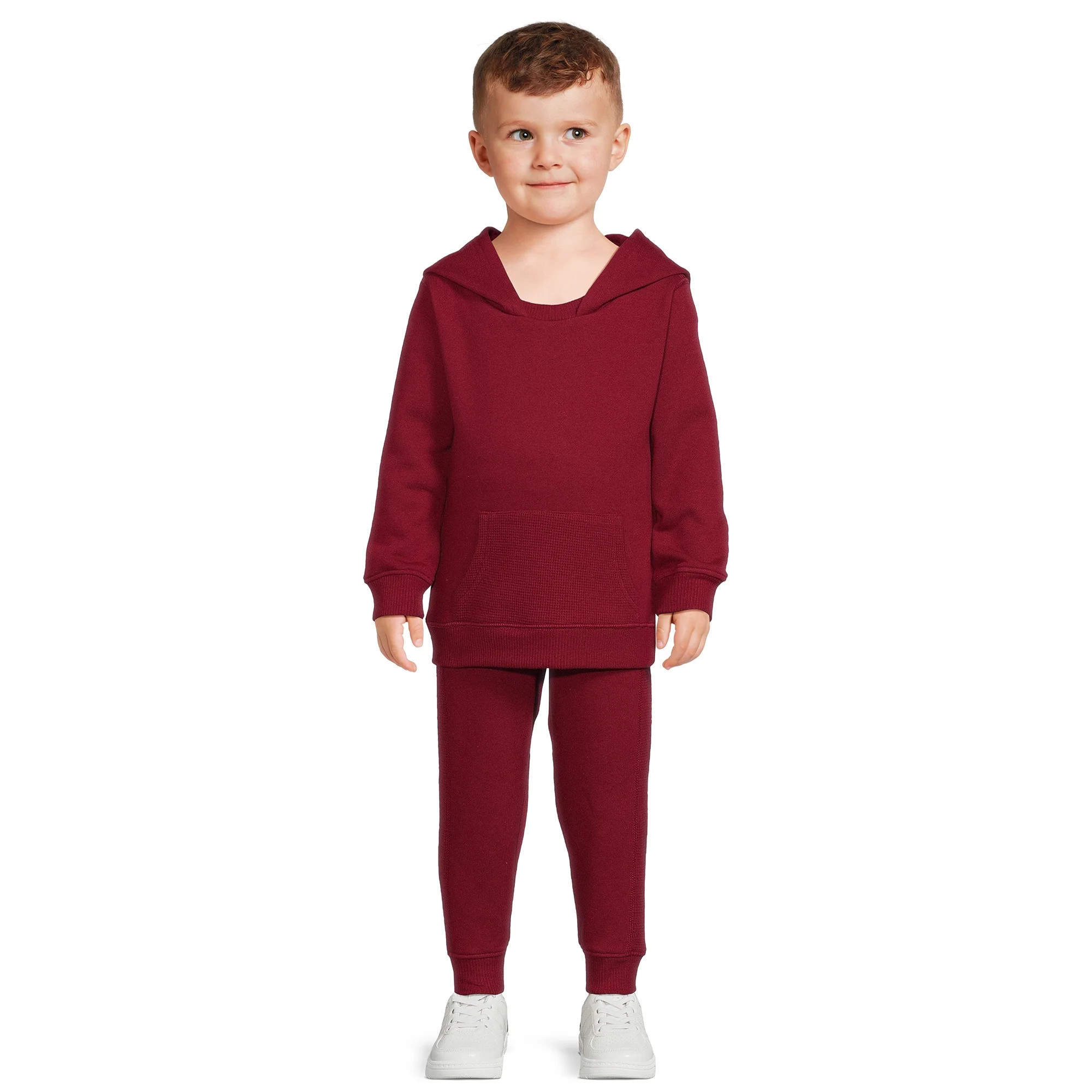 Wonder Nation Toddler Boy Hoodie and Joggers Set, 2-Piece, Sizes 12M-5T | Walmart (US)