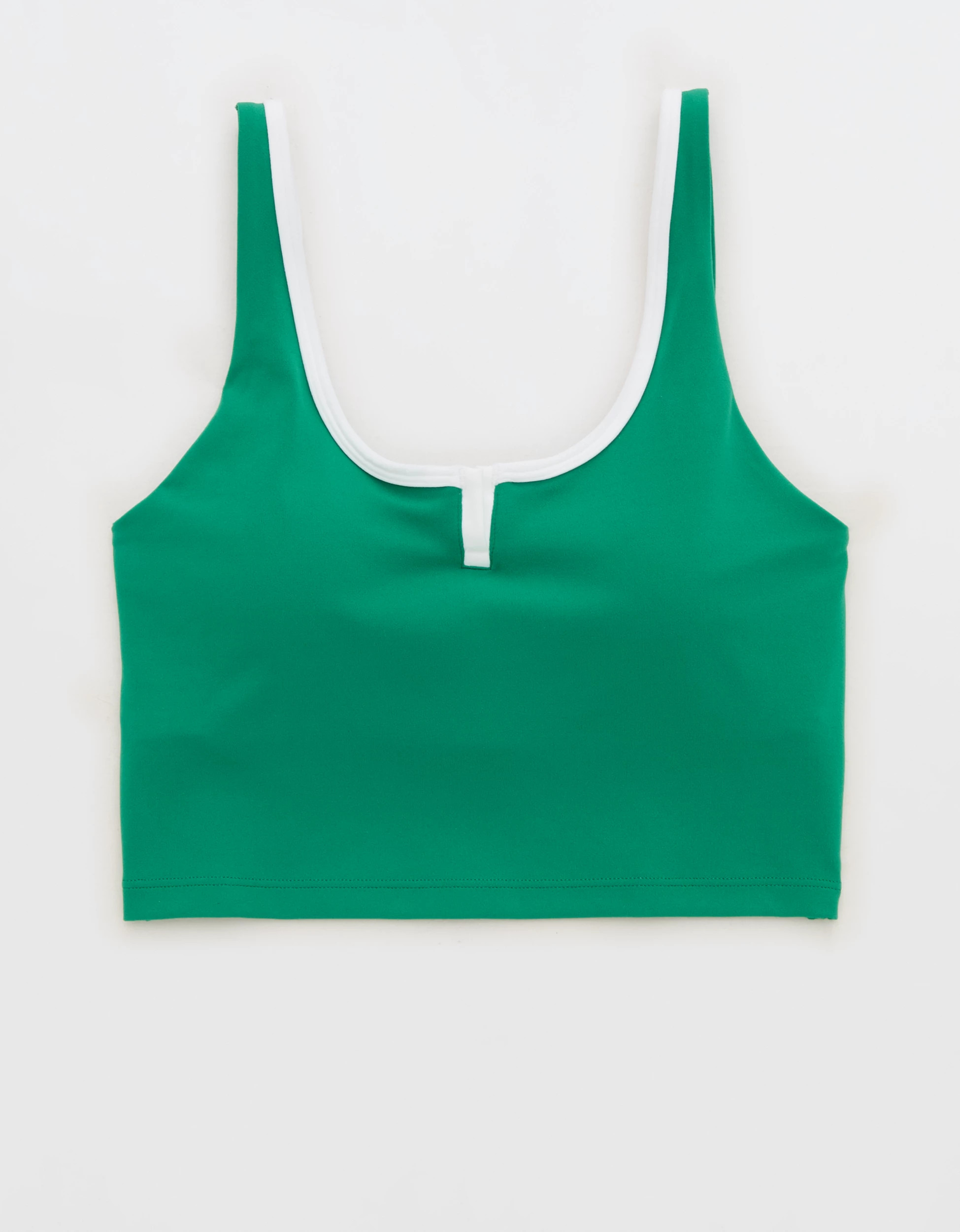 OFFLINE By Aerie Real Me Tipped Low Key Longline Sports Bra | Aerie