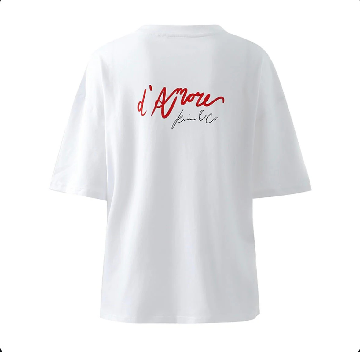 D'Amore Oversized Tee | Kiwi and Co