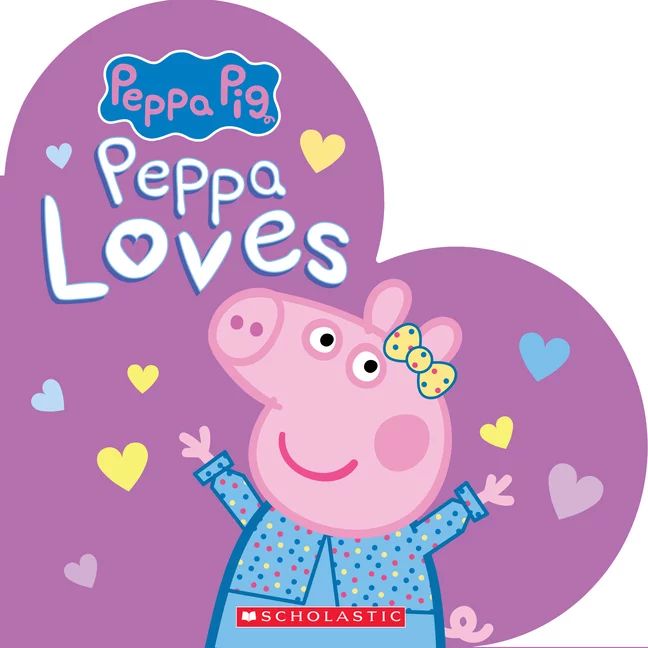 Peppa Loves (Peppa Pig) (Board Book) - Walmart.com | Walmart (US)