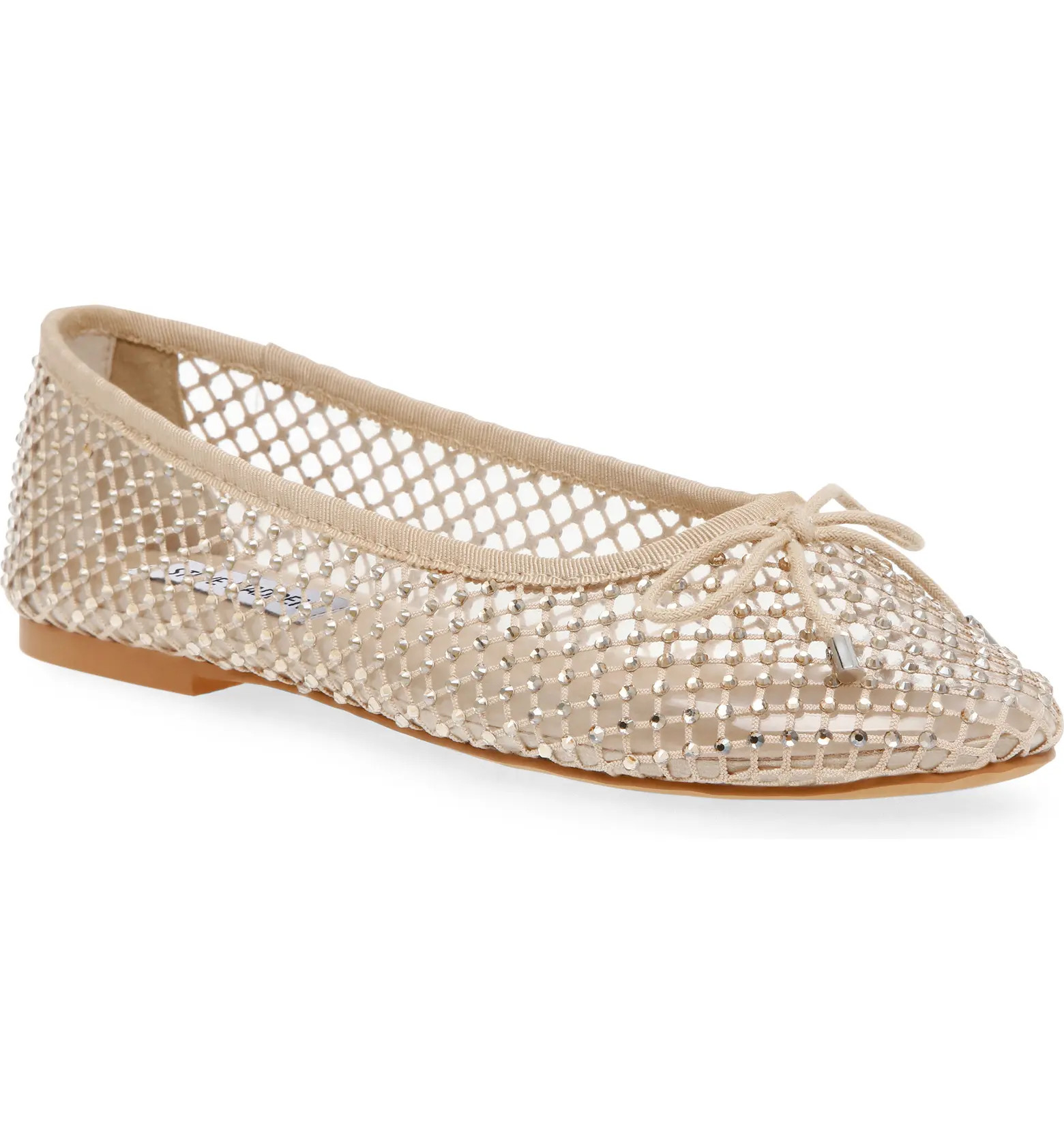 Blossoms Rhinestone Mesh Ballet Flat (Women) | Nordstrom