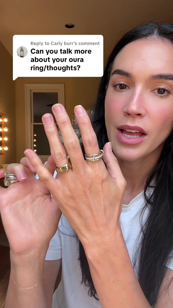 Oura ring thoughts!

#LTKStyleTip