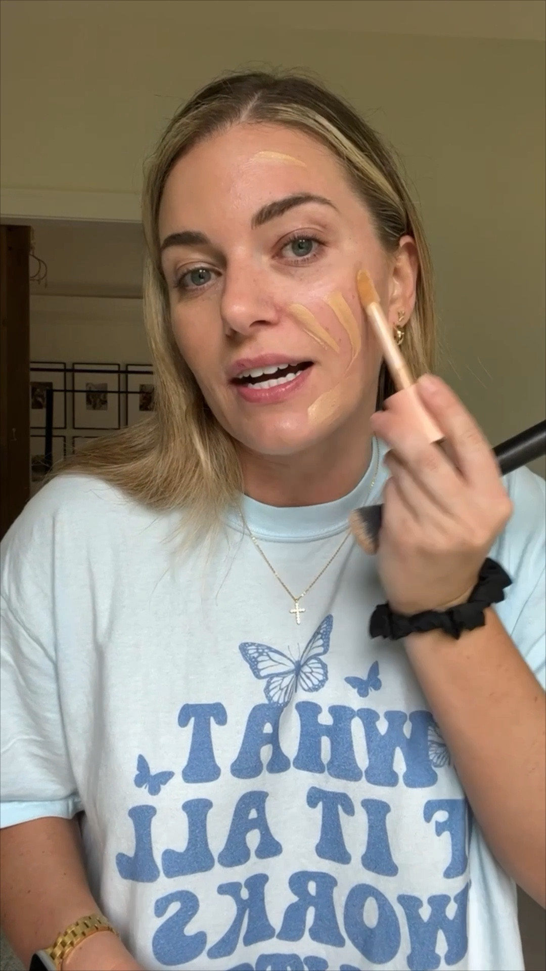 Code LTK40 for 40% off elf over $30!! 😍

Fav primer ever. 10/10 actually blurs skin & helps prevent oil. 🤌🏼 noticeable difference when I use this. ⭐️
•Shade 2 elf halo glow (Charlotte tilbury dupe) 
•Shade LW9 in ysl foundation 
•Elf foundation makeup brush - my fav 
•shade medium/tan in contour wand 
•shade happy in liquid blush 
•shade light elf setting powder 
•shade Marrakech in lip oil 
•shade taupe in brow pencil 
•shade nougatine in concealer 


#LTKsalealert #LTKbeauty #LTKFind