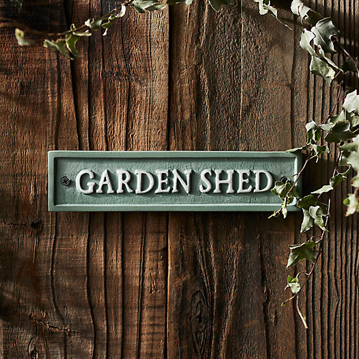 Garden Shed Sign | Terrain
