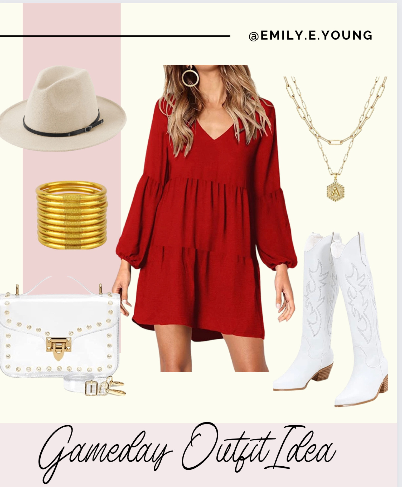Amazon finds, game day outfits, football game outfit, fall dresses, style over40,  fall style, red dress, mom style 

#LTKstyletip #LTKSeasonal #LTKunder50
